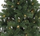 image 5 of Winter Fir Green Pre-Lit Artificial Christmas Tree - LED multi function lights - 7FT with 210 LED lights