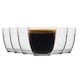 image 1 of Duralex Gigogne Glass Tumblers - 220ml Drinking Glasses for Water, Juice - Pack of 6 Clear