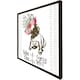 image 3 of Portrait of french bulldog puppy (Picture Frame) Grey | S