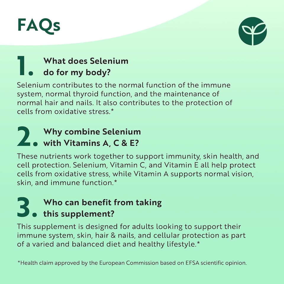 image 1 of Nutravita Selenium Supplements 250mcg with Vitamin A C & E - Support Normal Function of Immune System & Thyroid - 1+ Year Supply - 400 Vegan Tablets
