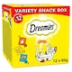 image 1 of 12 x 60g Dreamies Cat Treats Mixed Variety Snack Box Chicken Cheese & Salmon