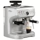 image 1 of HOMCOM Espresso Machine with Integrated Bean Grinder & Steam Wand, Bean to Cup Coffee Machine with 15 Bar Italian Pump, 2L Water Tank, Cappuccino Maker, Stainless Steel Silver