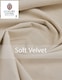 image 5 of Triple Woven Blackout Velvet Ring Top Curtains with Cascading Diamante Studs 229cm x 183cm Cream | Cream | Cream | 1