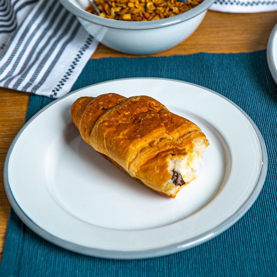 image 1 of Argon Tableware White Enamel Side Plates - 20cm - Grey - Pack of 6 | Grey | Grey