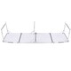 image 4 of Oypla 8ft Folding Outdoor Camping Kitchen Extending Work Top Table White