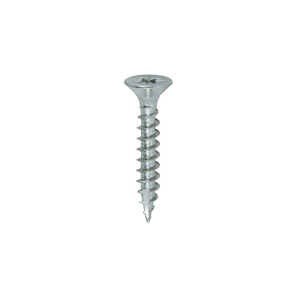 image 1 of Timco - Classic Multi-Purpose Screws - PZ - Double Countersunk - A4 Stainless Steel (Size 4.0 x 25 - 200 Pieces)