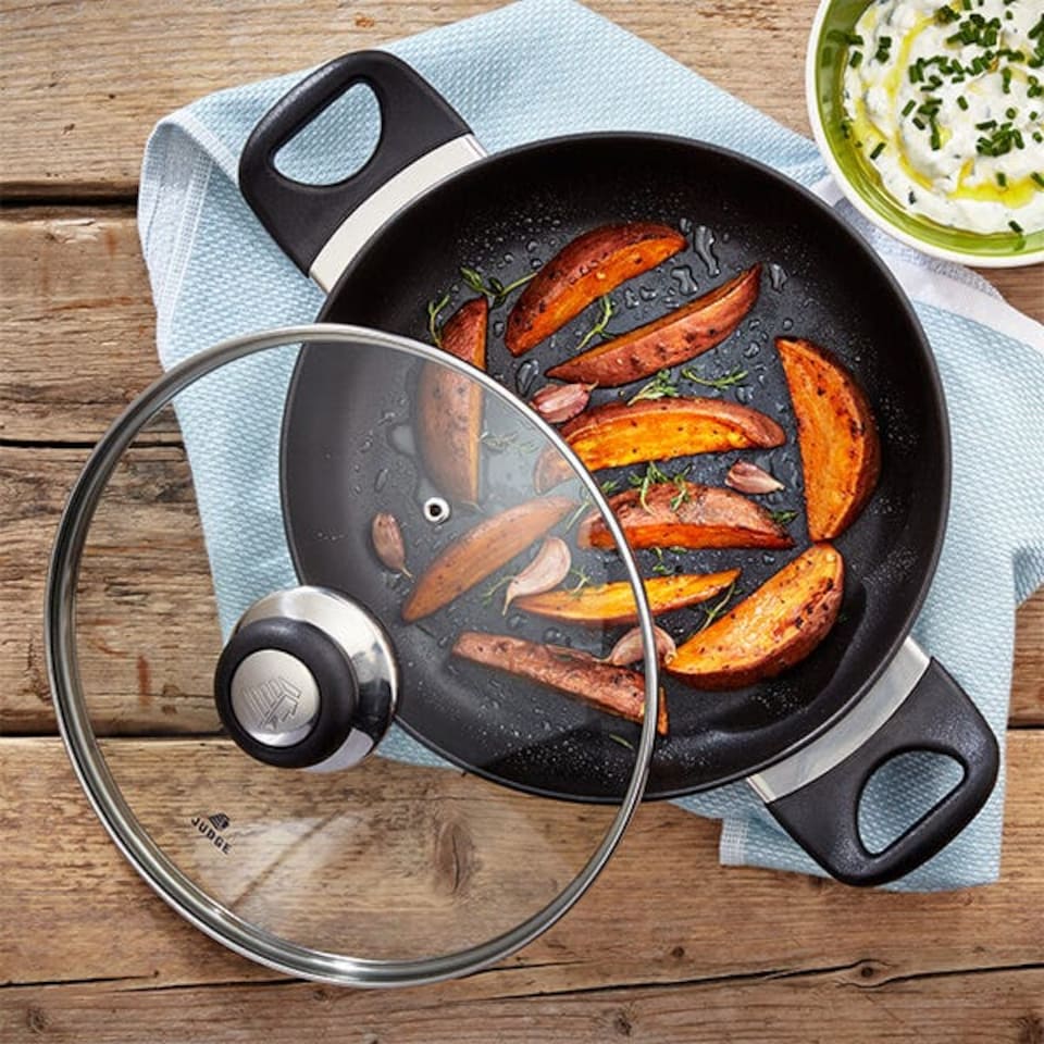 image 1 of Judge Vista Non-Stick 24cm Sauteuse Pan