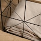 image 5 of OHS Large Square Cube Wired Basket Storage Home Side End Table - Natural