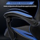 image 5 of Ergonomic Gaming Chair | Blue | Blue
