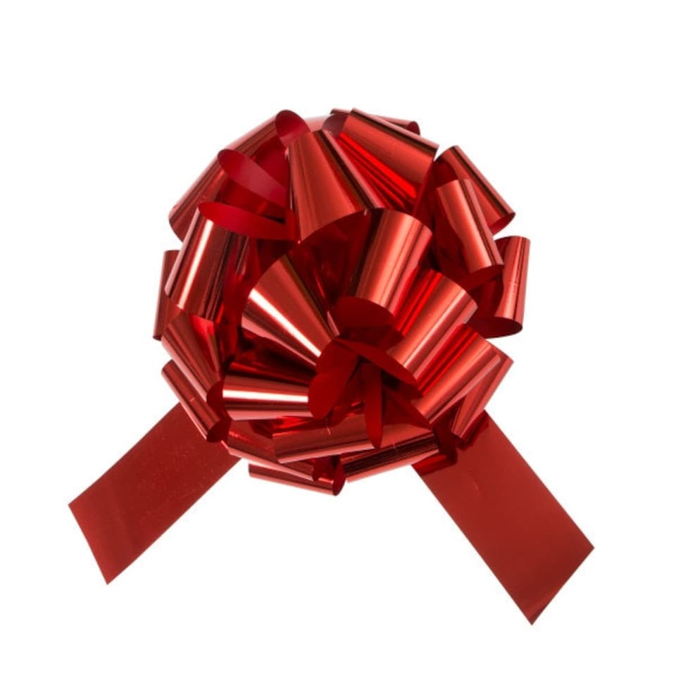 image 1 of 18" Red Giant Car Bow