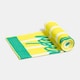 image 4 of OHS Eat Sleep Slogan Beach Towel Bath Travel Quick Dry Microfibre Absorbent