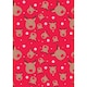 image 4 of Pack of 4 4m Cute Christmas Design Kids Gift Wrap Rolls