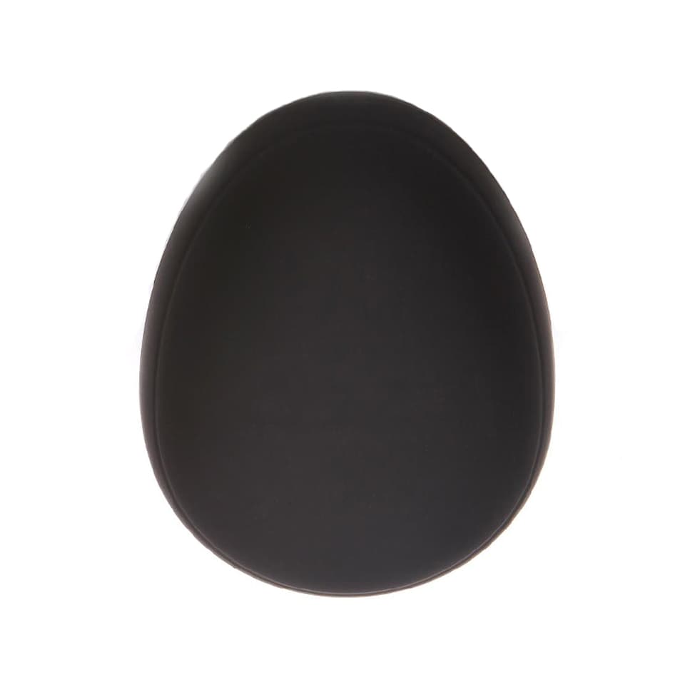 image 1 of Kent Brushes Pebble Detangling Brush in Matt Black