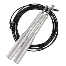 Fitness Mad Ultra Speed Rope | Black | Black/Silver | One Size | 1