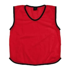 Precision Unisex Adult Mesh Training Bib - Red - One Size