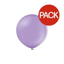 Belbal Latex Balloons (Pack of 100) - Pastel Lavender - One Size
