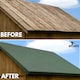 image 2 of NOVECRAFTO Standard Grade Shed Roof Felt – Heavy-Duty Mineral Roofing Felt for Sheds, Summerhouses & Kennels – Durable, Weatherproof Covering Green | 10m x 1m