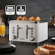 image 2 of GEEPAS 4 Slice Toaster | 1860W White