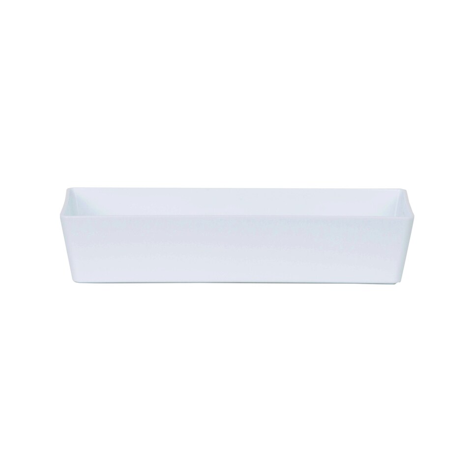 image 1 of Wham Studio 5 x 1L Rectangular Plastic Storage Baskets Ice White White