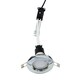 image 1 of ValueLights 6 Pack Silver Chrome Plated Fixed Recessed Ceiling Spotlights Downlights