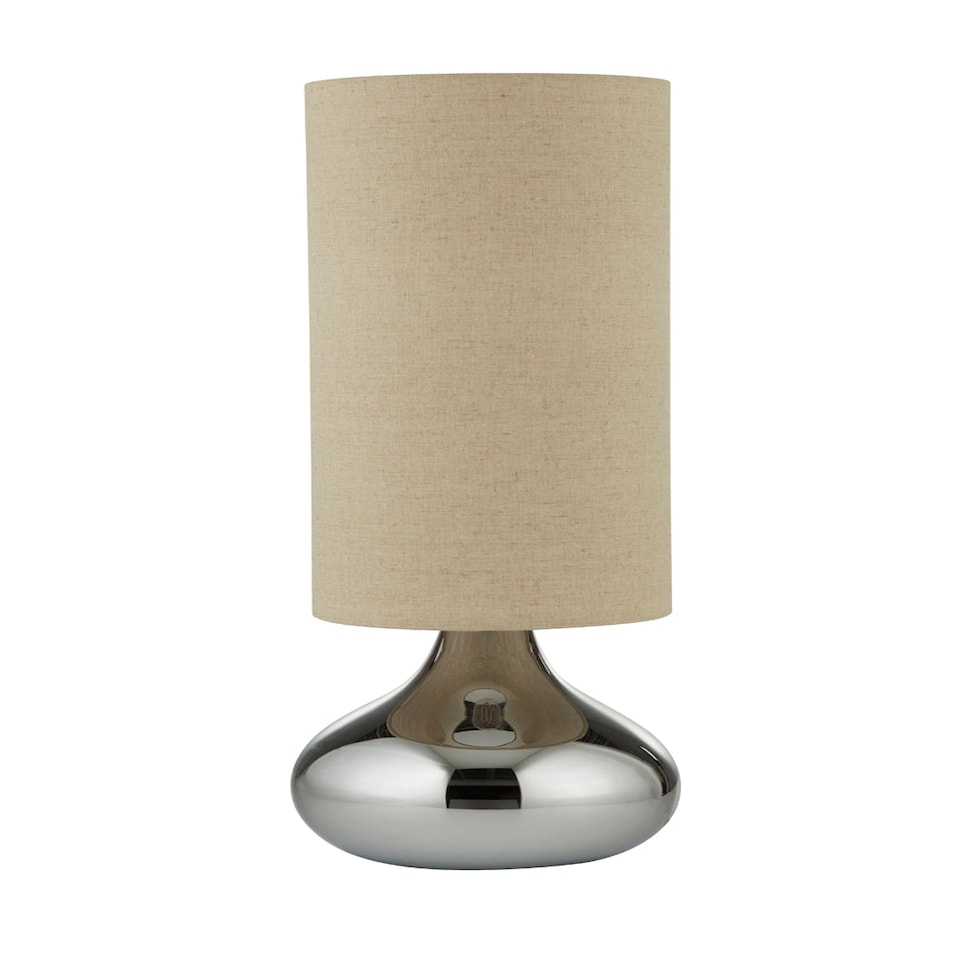 image 1 of Cissy Dark Smokey Glass Table Lamp