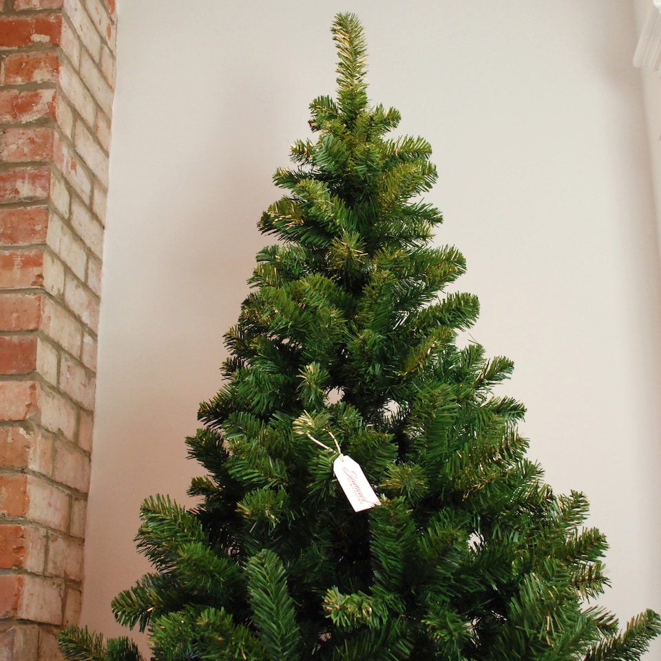 image 1 of 7ft (210cm) Samuel Alexander Luxury Green Christmas Tree 770 Tips 137cm Wide | Green | Green