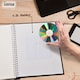 image 8 of ARPAN Self-Adhesive Photo Album – 20 Sheets / 40 Sides Spiral Bound Memory Book – Sticky Page Scrapbook Album for Various Sized Photos, Keepsakes & Special Memories