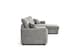 image 5 of Grey Chenille Fabric 2C1 Corner Sofabed with Storage ARCHIE
