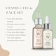 image 2 of Warda Luxury Skincare Skin Glow Boost Vitamin C Eye Serum 15ml + Vitamin C Glow Boost Oil-Serum 30ml