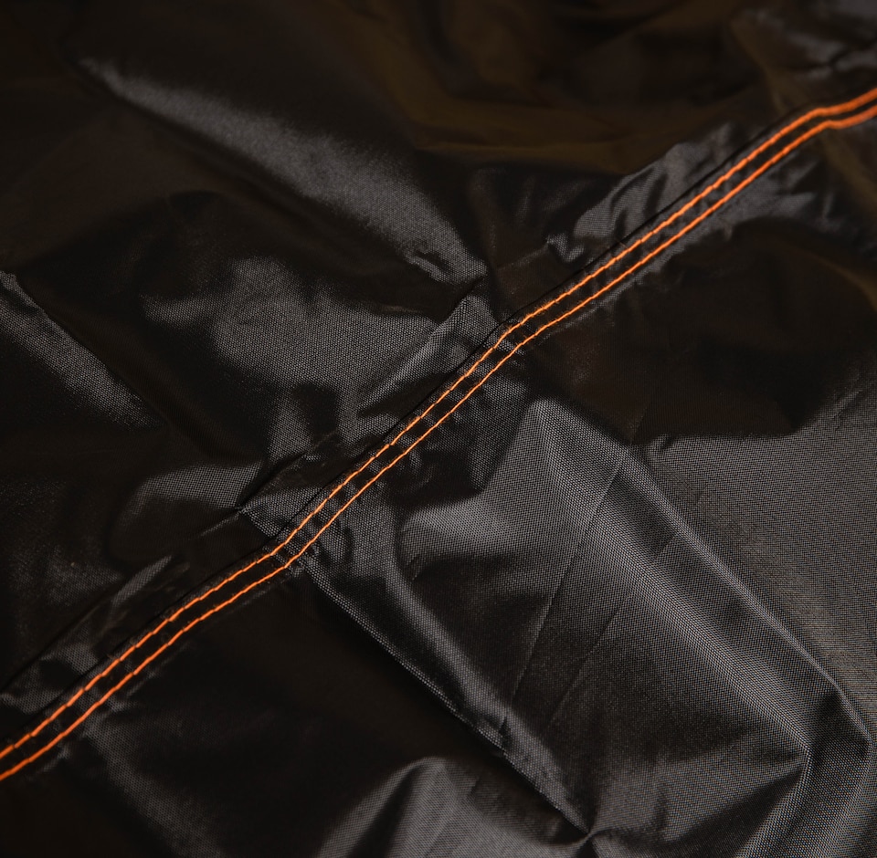 image 1 of Samuel Alexander Heavy Duty Waterproof Anti UV Windproof Outdoor Protective Garden Fire Pit Cover | Black | Black