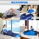 image 4 of Sleeping Bags Adults 3 Season Backpacking Waterproof Hiking Camping Waterproof Blue