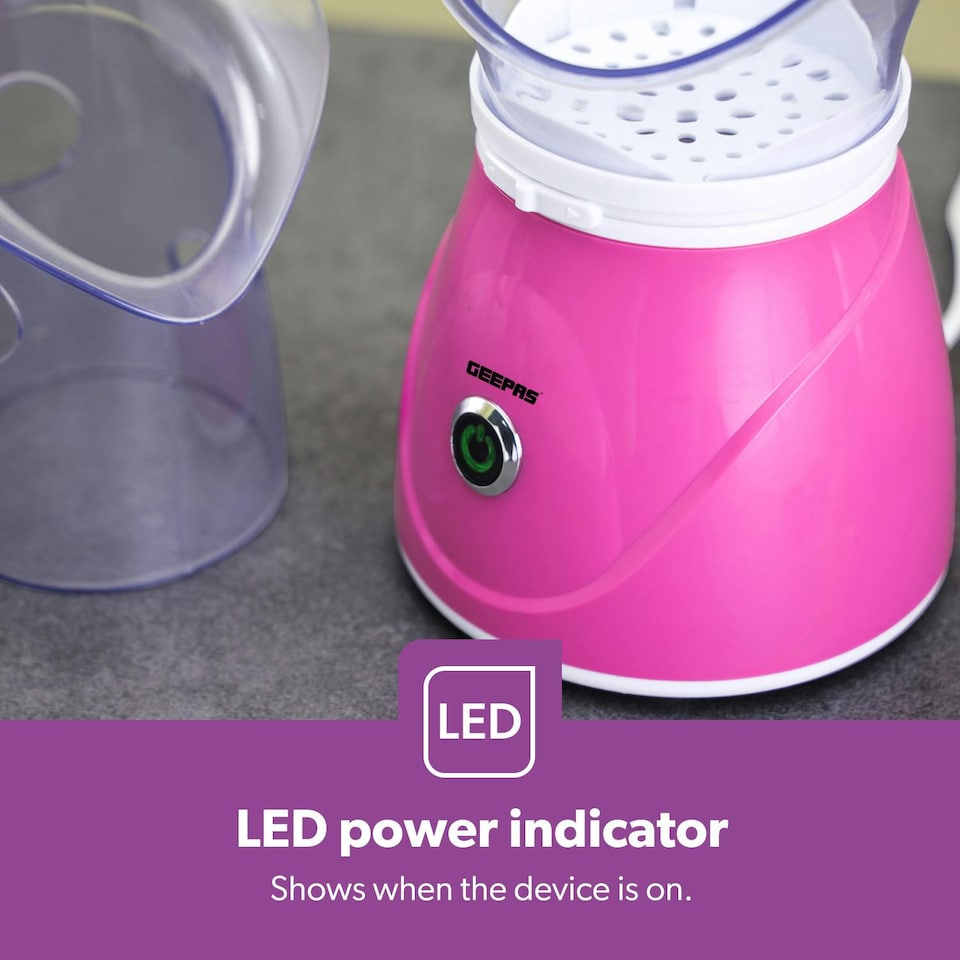 image 1 of GEEPAS Face Steamer for Women