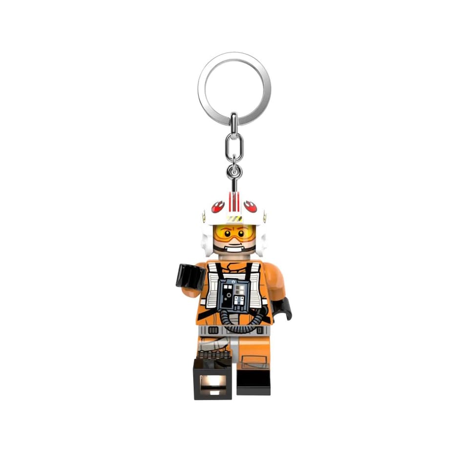 image 1 of LEGO Star Wars Luke Skywalker Pilot Minifigure Key Light