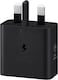 image 4 of Samsung 3 Amp 25W USB C UK Mains Charger with USB C to C Cable Black - EF-T2510XBEGGB