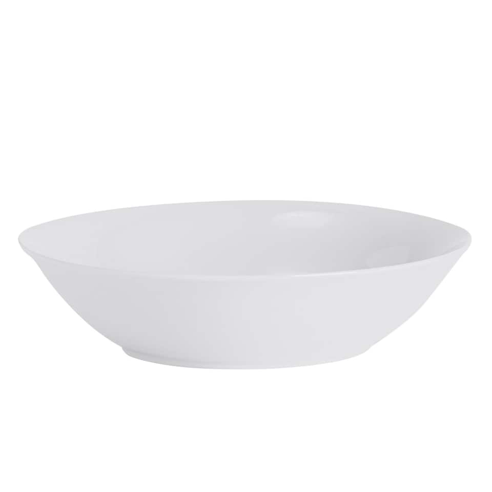 image 1 of Argon Tableware Classic White Pasta Bowls - 25.5cm - Pack of 6 | White | White