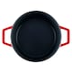 image 4 of Cooks Professional Cast Iron Casserole 20cm | 2.8L Capacity | Enamelled Inside & Out | Graduated Red