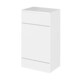image 1 of Balterley Alrewas Contemporary Floor Standing WC Unit with Coordinating Worktop, Gloss White, 500mm