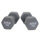 image 7 of Pair of 7kg Hex Anti Roll Neoprene Non Slip Hand Dumbbells Workout Weights