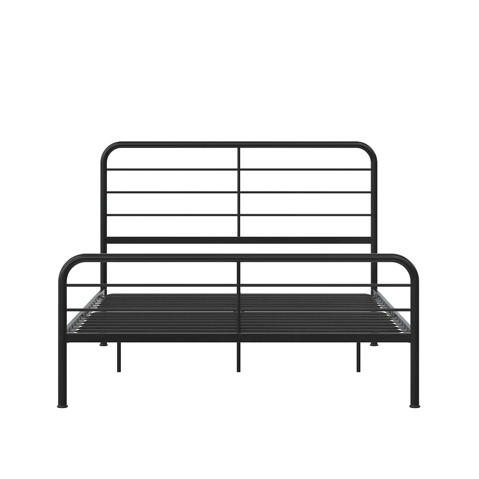 image 1 of Millie Metal Bed Black, Double