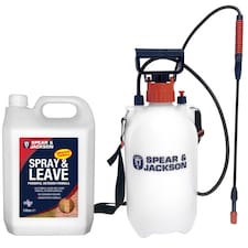 Spear & Jackson Spray & Leave - Concentrate 5L with 5L Pressure Sprayer