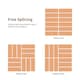 image 4 of Acacia Wood Interlocking Patio Deck Tile 27 Pcs Hardwood Flooring Tile Building