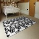image 3 of Egyptian Eye Of Horus Heiroglyphs (Rug) Black | Large: 140x200cm