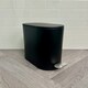 image 2 of Showerdrape Fortuna 5L Soft Close Bathroom Pedal Bin and Toilet Brush Set in Black