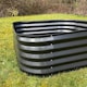 image 7 of Corrugated Metal Raised Bed Garden Vegetable Planter in Dark Grey - Pack of 2