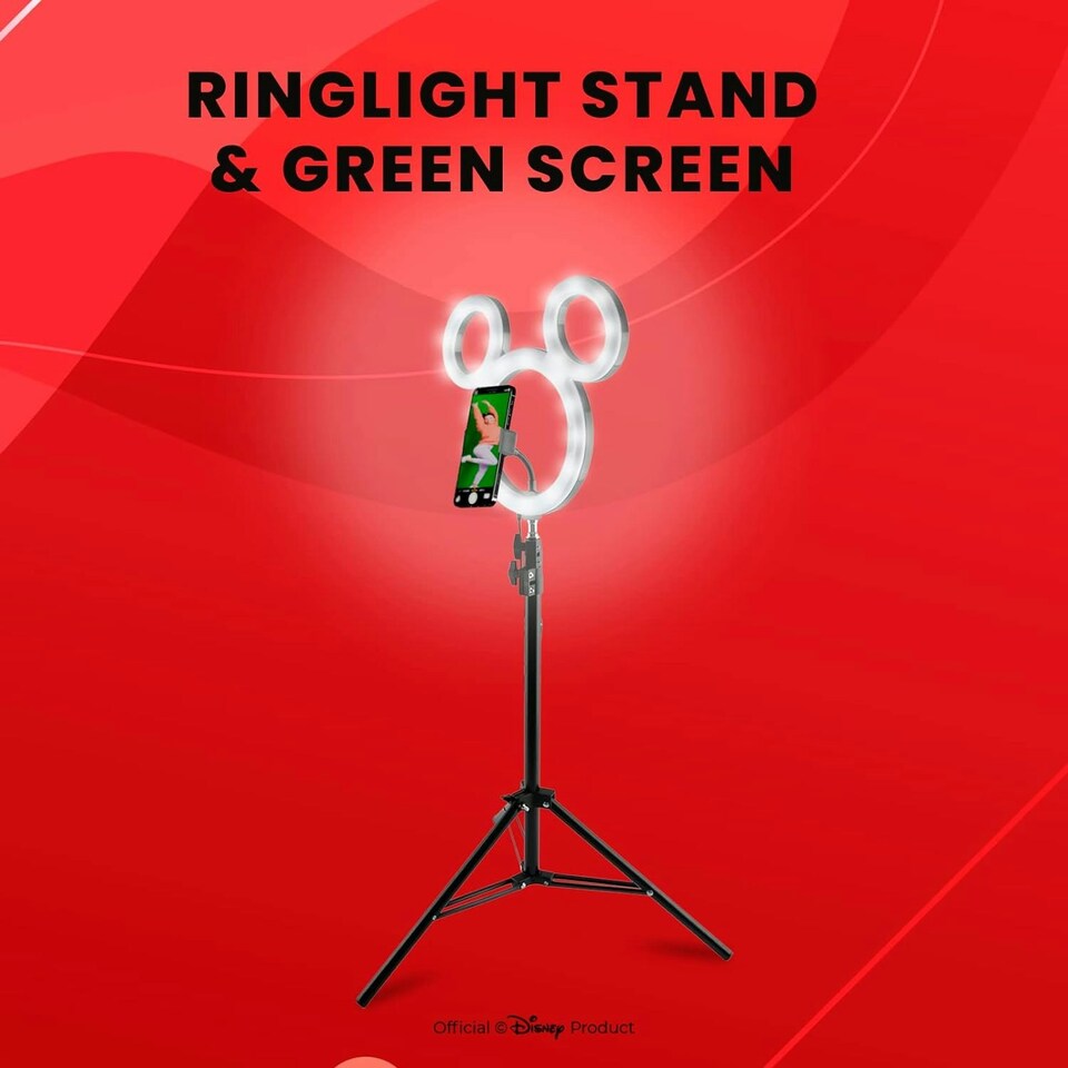 image 1 of Disney Studio Kit with Selfie Ring Light