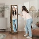 image 2 of HOMCOM Jewelry Cabinet Full Length Mirror Swivel Lockable Jewelry Organiser | Multi