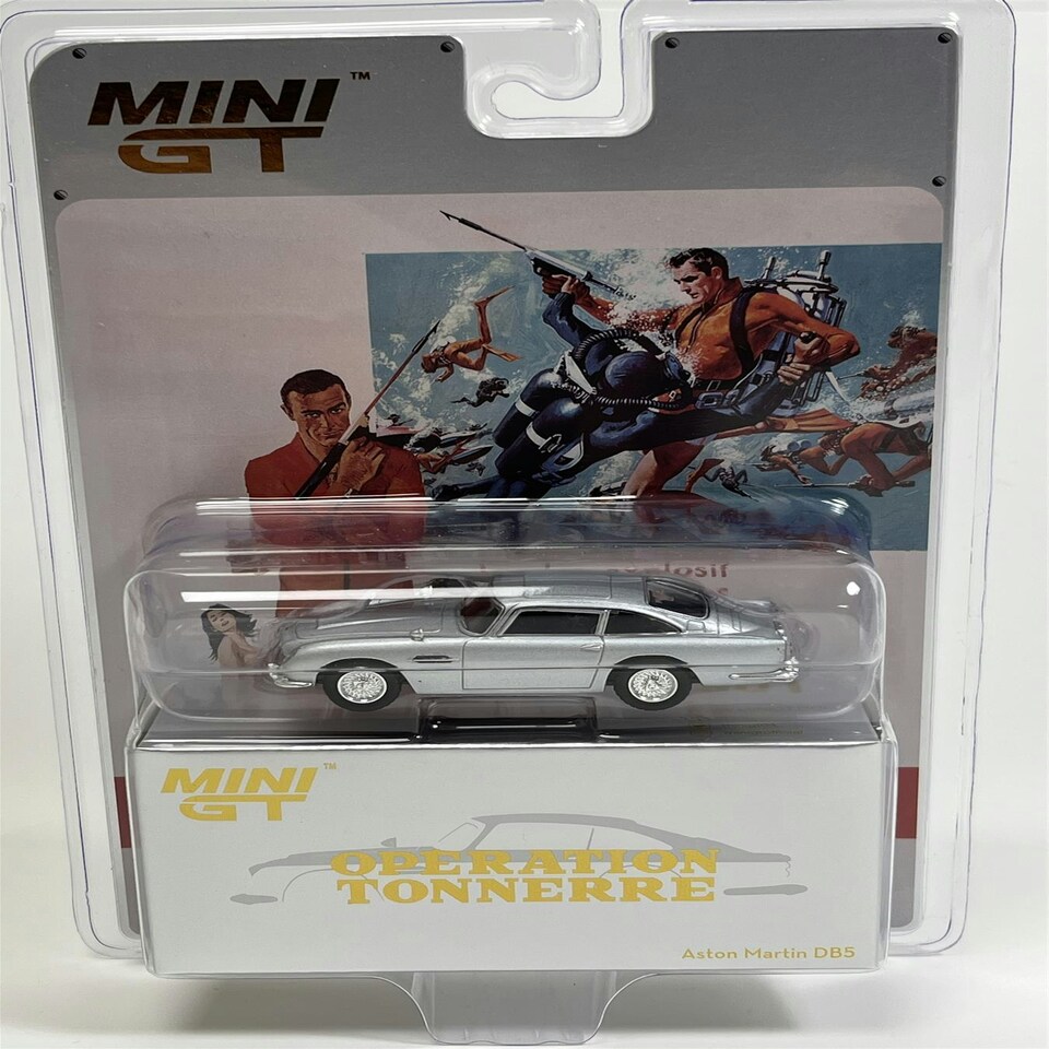 image 1 of Thunderball James Bond 007 Aston Martin DB5 French Version  Mini GT MGT00901007F