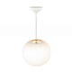 image 3 of Nordlux Navone Indoor Pendant Light White Glass E27 Hand Blown Glass - Mains Powered, IP20