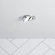 image 2 of BHS Hudson 7 Watt LED Adjustable IP65 Colour Changing Downlight | Silver | Chrome | 1