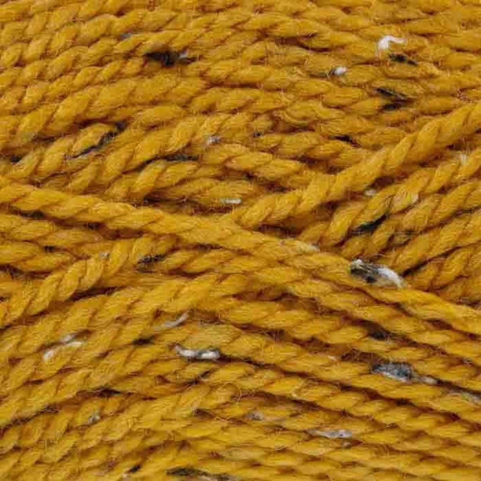 King Cole Gold Tweed Chunky Yarn (Value Pack 12 x 100g Balls) For Crochet, Knitting - 138m per ball